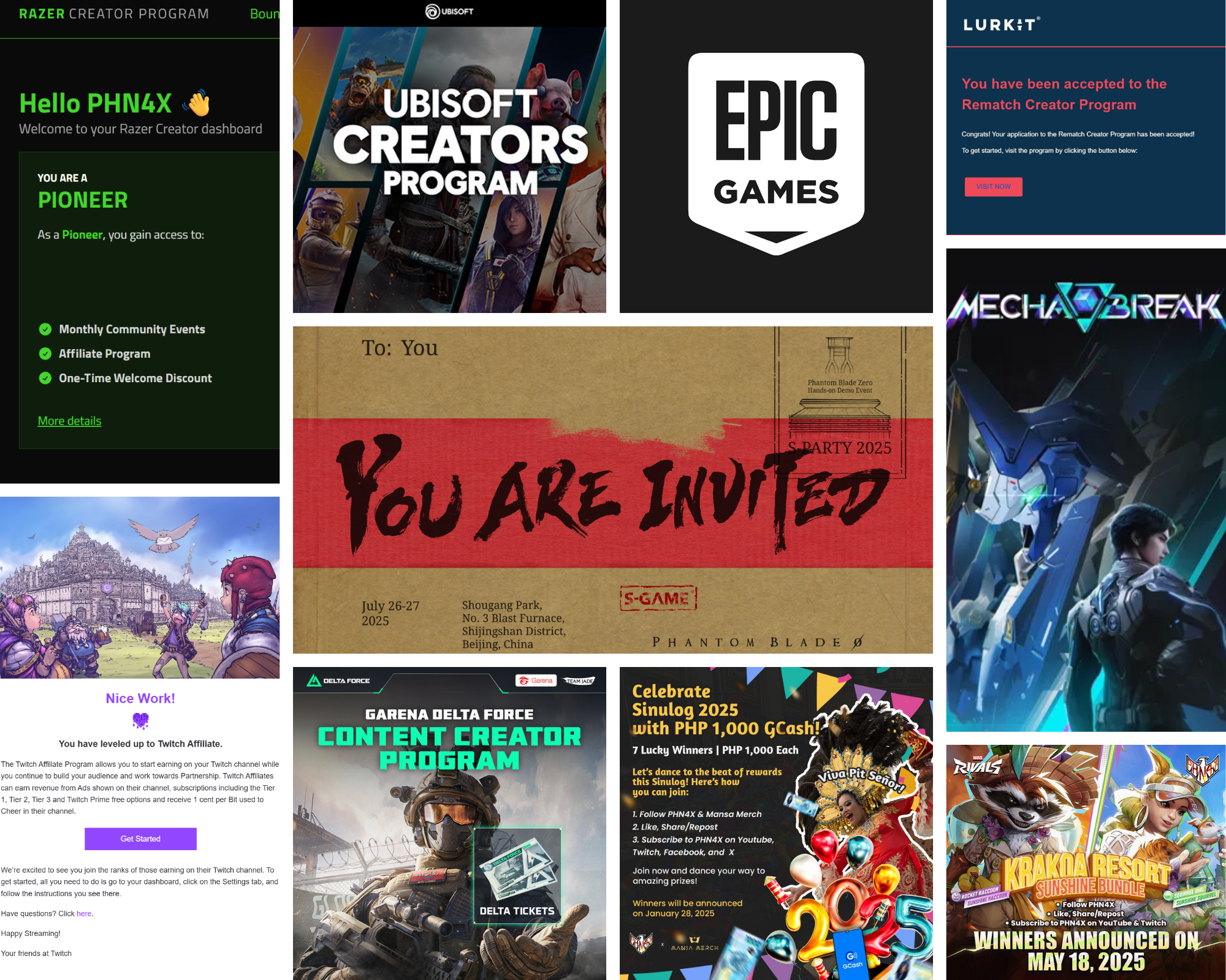 PHN4X Creative Partnership Ecosystem