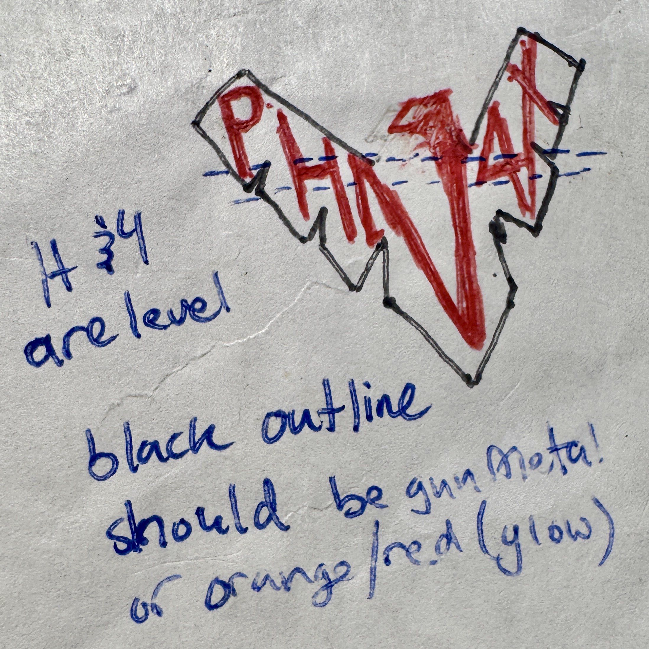 Original PHN4X Concept Sketch