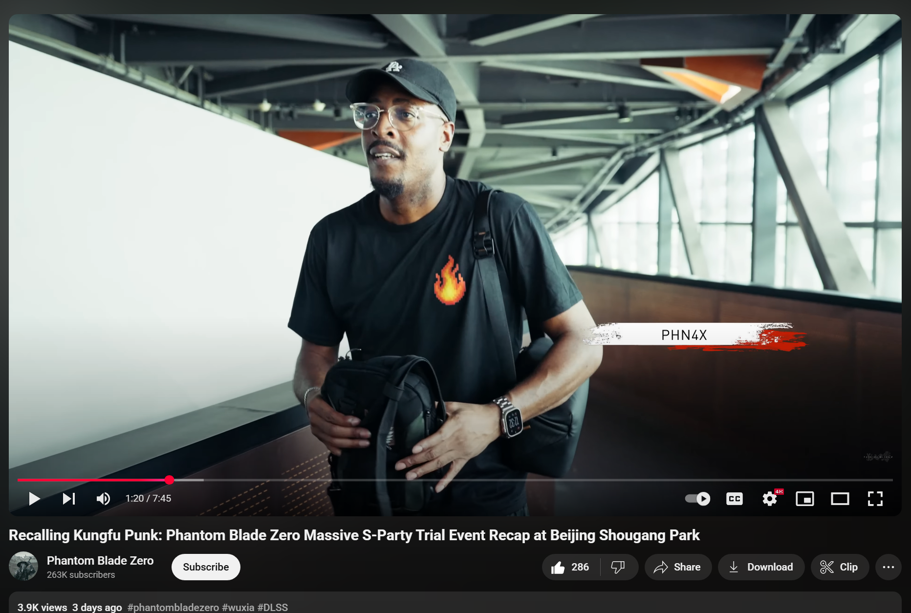 PHN4X Activation at Phantom Blade Zero Beijing Event