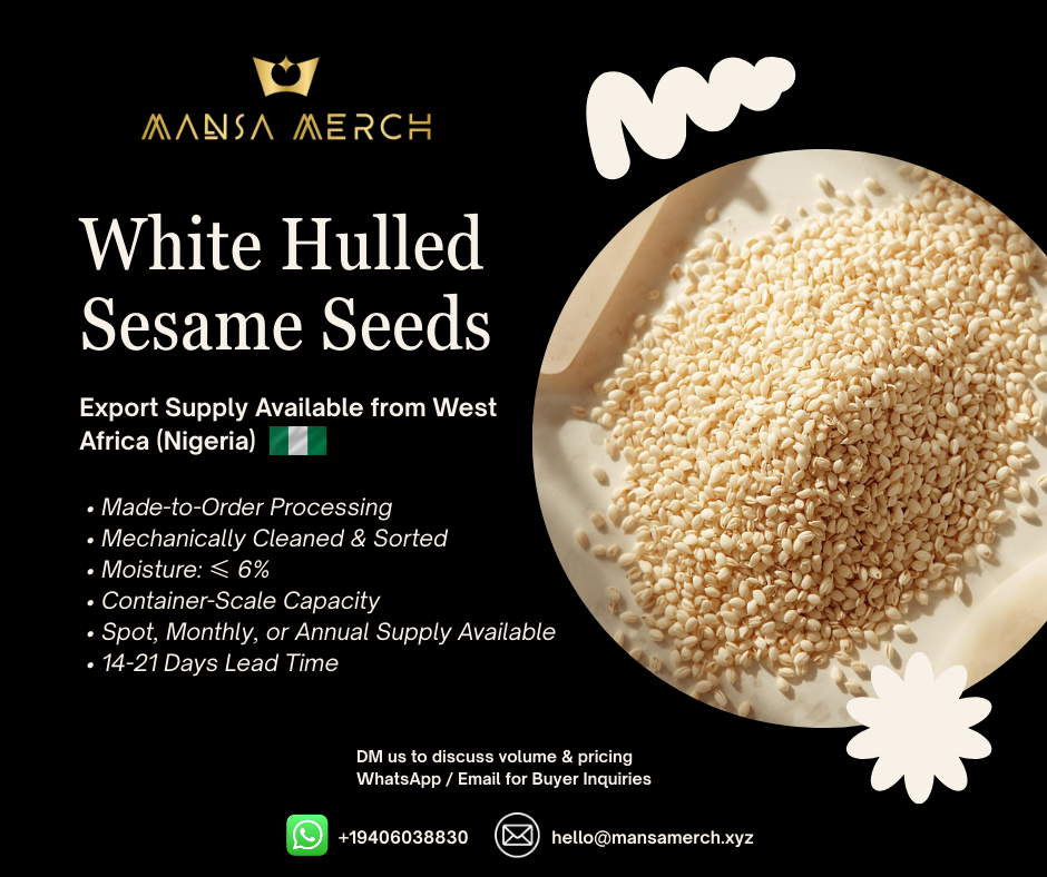 White hulled sesame seeds product samples